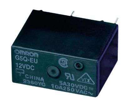 Picture of SPNO NON-LATCHING RELAY PCB 12VDC COIL 10A